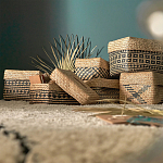 Корзина с крышкой Taji Wicker Basket варинант исполнения - 3 | Loft Concept в Челябинске