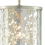 Подвесной светильник в форме цилиндра Speckled Mirror Plates варинант исполнения - 1 | Loft Concept в Челябинске