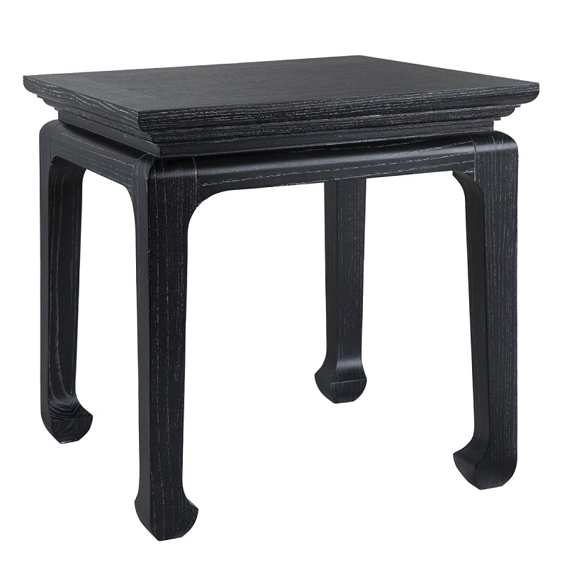 Приставной стол Black Curved Черный Приставной стол Black Curved Черный в Челябинске | Loft Concept