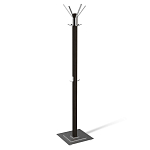 Вешалка с квадратным основанием и 4-мя металлическими крючками Industrial Metal Rust варинант исполнения - 1 | Loft Concept в Челябинске