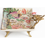 Блюдо фарфоровое Поле цветов Terra варинант исполнения - 3 | Loft Concept в Челябинске