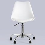 Офисный стул на металлическом основании EGGERY White варинант исполнения - 4 | Loft Concept в Челябинске