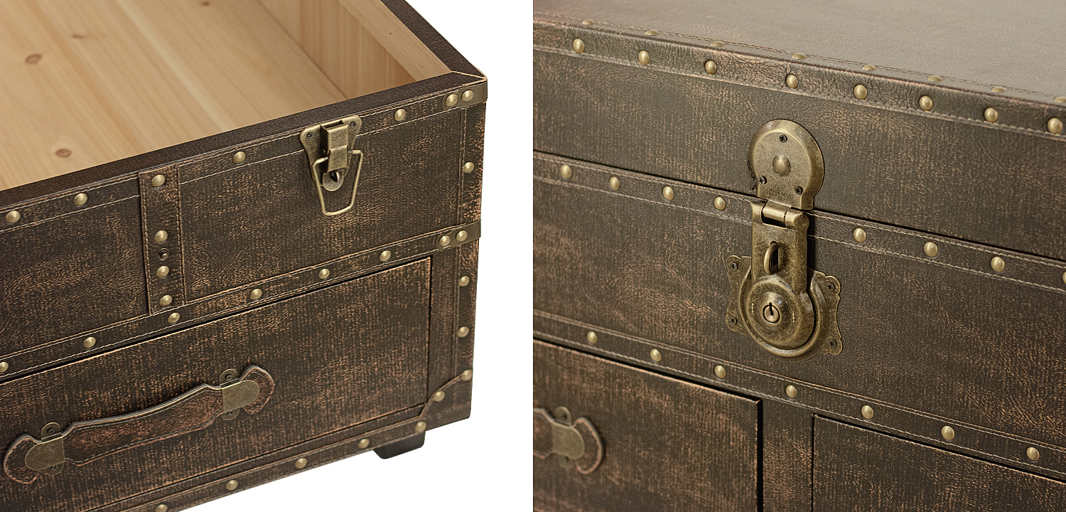 Сундук Chest Basil на ножках Сундук Chest Basil на ножках - Loft-Concept в Челябинске