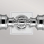 Бра для ванных комнат горизонтальное с двумя матовыми стеклянными цилиндическими плафонами Feiss варинант исполнения - 2 | Loft Concept в Челябинске