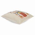 Подушка с цветочным принтом Blooming Elegance Rose варинант исполнения - 1 | Loft Concept в Челябинске