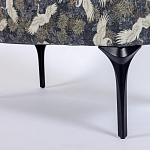 Банкетка с принтом из журавлей Crane варинант исполнения - 4 | Loft Concept в Челябинске