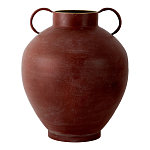 Ваза бордовая с 2-мя фактурными ручками Vase Burgundy Glaze варинант исполнения - 1 | Loft Concept в Челябинске