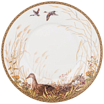 Чайная пара из фарфора с изображением утки и лисы 300 мл Hunting Porcelain Collection варинант исполнения - 2 | Loft Concept в Челябинске