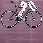 Плитка с узором Осьминог велосипедист варинант исполнения - 6 | Loft Concept в Челябинске