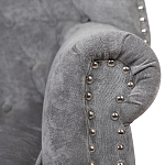 Кресло Charlie Armchair grey velour варинант исполнения - 5 | Loft Concept в Челябинске