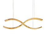 Люстра волнистой формы с фактурным хрустальным плафоном Light Delight варинант исполнения - 7 | Loft Concept в Челябинске