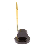 Часы настольные с ручкой из натурального камня Stone Clock варинант исполнения - 3 | Loft Concept в Челябинске