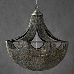 Люстра в форме колокола с декором из тонких железных нитей Jagged Pattern варинант исполнения - 5 | Loft Concept в Челябинске