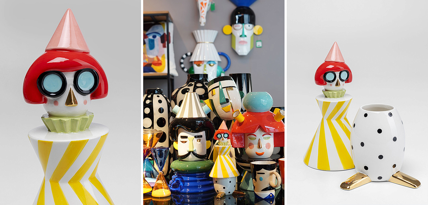 Ваза с крышкой Funny Doll Vase III Ваза с крышкой Funny Doll Vase III - Loft-Concept в Челябинске