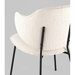 Стул Bellamy букле молочный варинант исполнения - 3 | Loft Concept в Челябинске