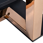 Стол обеденный со стальными ножками оригинальной формы Gourmet Meal варинант исполнения - 4 | Loft Concept в Челябинске