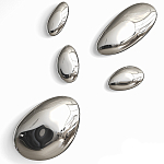 Абстрактная скульптура на стену в виде капли воды Water Outline варинант исполнения - 8 | Loft Concept в Челябинске