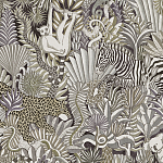 Ткань Jungle Animaux Camoufles Бежевый Велюр N 1147 варинант исполнения - 1 | Loft Concept в Челябинске