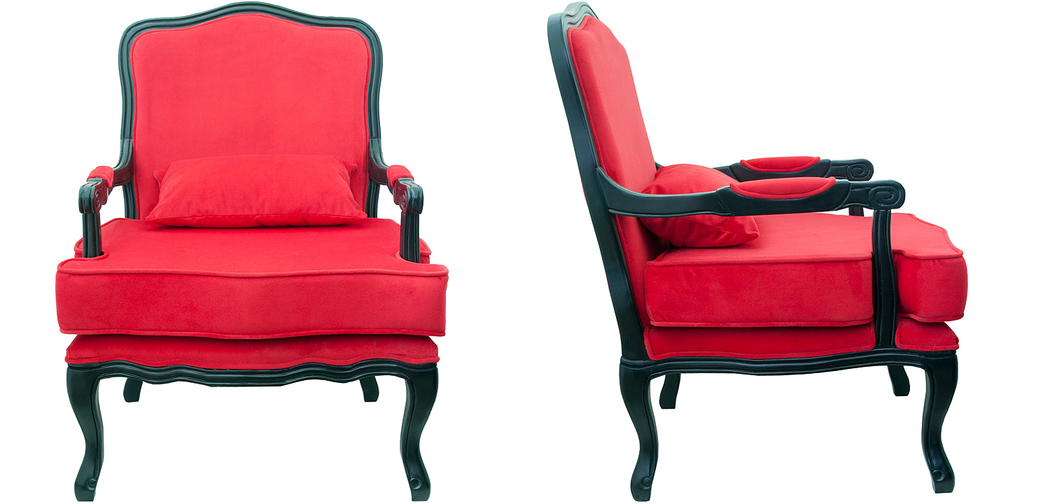 Кресло Harold Chair red Кресло Harold Chair red - Loft-Concept в Челябинске
