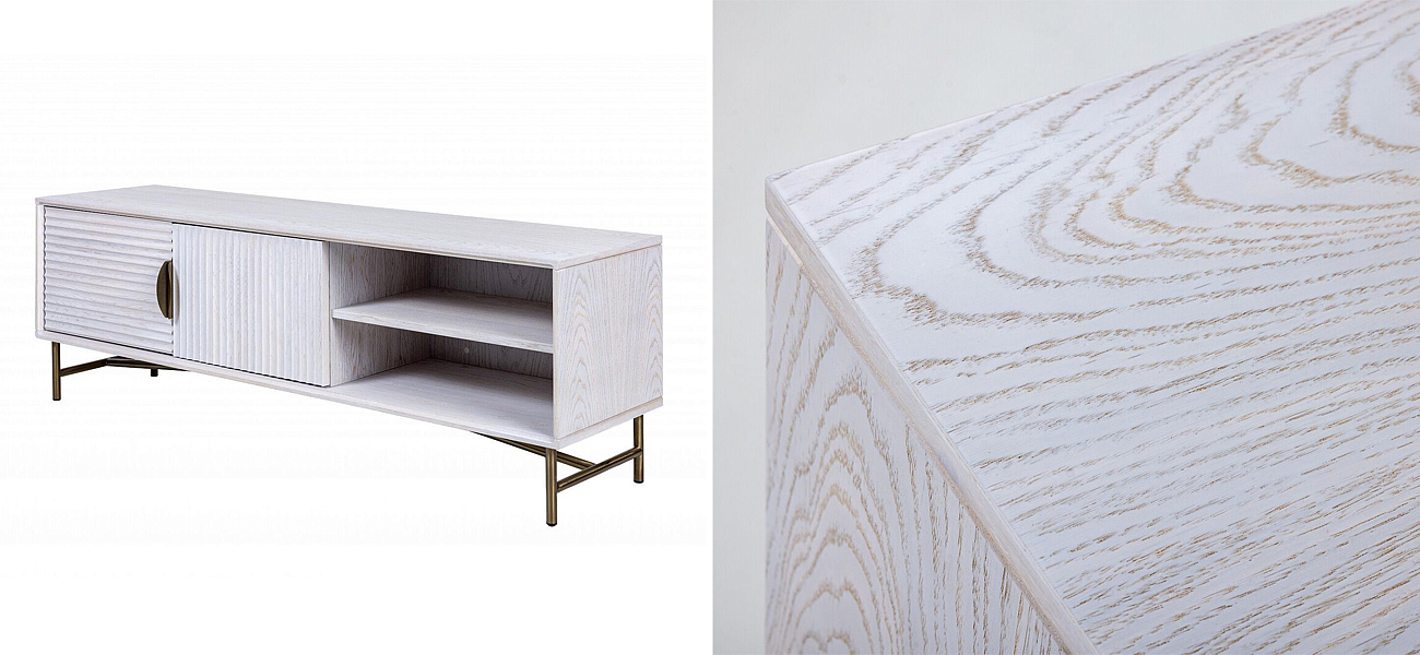 ТВ-тумба Antique Order Шпон Беленого дуба ТВ-тумба Antique Order Шпон Беленого дуба - Loft-Concept в Челябинске