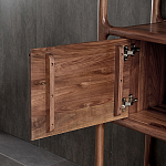 Стеллаж в гостиную для книг Moon Walnut Furniture варинант исполнения - 9 | Loft Concept в Челябинске