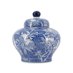 Ваза с крышкой в китайском стиле Гранатовое дерево Blooming Pomegranate варинант исполнения - 9 | Loft Concept в Челябинске