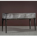 Консоль прямоугольная серая с 4-мя выдвижными ящиками Grany варинант исполнения - 1 | Loft Concept в Челябинске