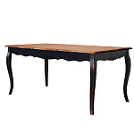 Стол обеденный прямоугольный из массива березы со столешницей из шпона ясеня Vintage варинант исполнения - 1 | Loft Concept в Челябинске