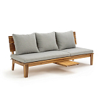 Садовый диван-трансофрмер Kate серый варинант исполнения - 1 | Loft Concept в Челябинске