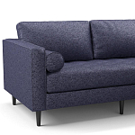 Мебельная ткань Шенилл синий цвет 138 см T4-33 варинант исполнения - 5 | Loft Concept в Челябинске