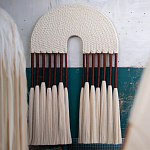 Настенное украшение из хлопковых нитей Volcan Wall Hanging варинант исполнения - 1 | Loft Concept в Челябинске