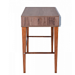 Стол письменный из массива бука с 2-мя ящиками серый Wenge Light варинант исполнения - 2 | Loft Concept в Челябинске