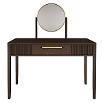 Туалетный Стол с зеркалом Primo Темный орех варинант исполнения - 9 | Loft Concept в Челябинске