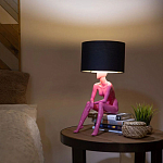 Настольная лампа TERRAMI с абажуром варинант исполнения - 11 | Loft Concept в Челябинске