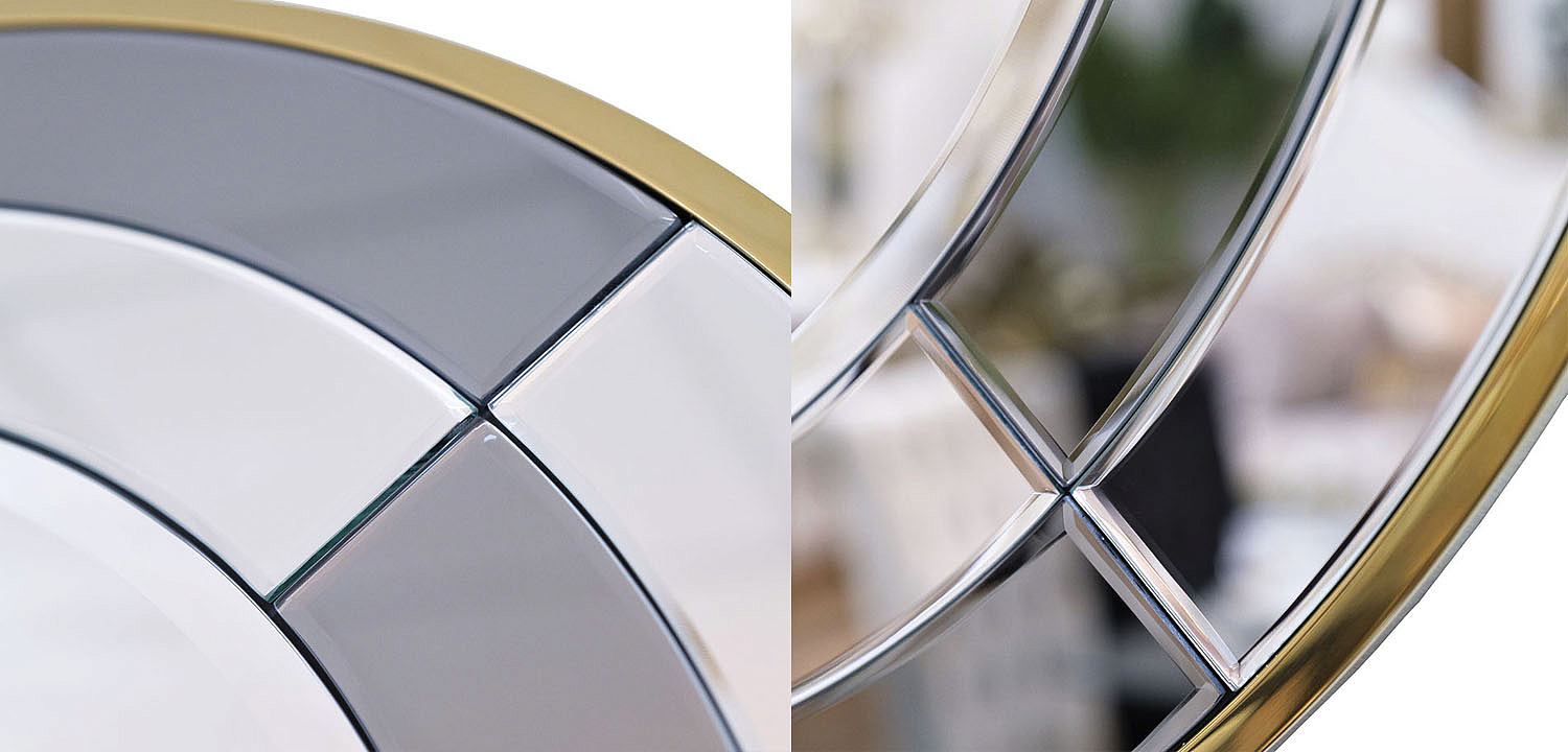 Зеркало Mirrored Frame Round Зеркало Mirrored Frame Round - Loft-Concept в Челябинске