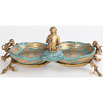 Блюдо двойное из фарфора Crogy варинант исполнения - 4 | Loft Concept в Челябинске