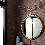 Зеркало в ассиметричной золотой раме Mirror of Aragorn варинант исполнения - 4 | Loft Concept в Челябинске