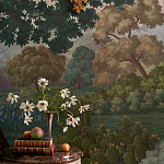 Обои ручная роспись Hill Country Scenic Special Colourway on scenic paper варинант исполнения - 3 | Loft Concept в Челябинске