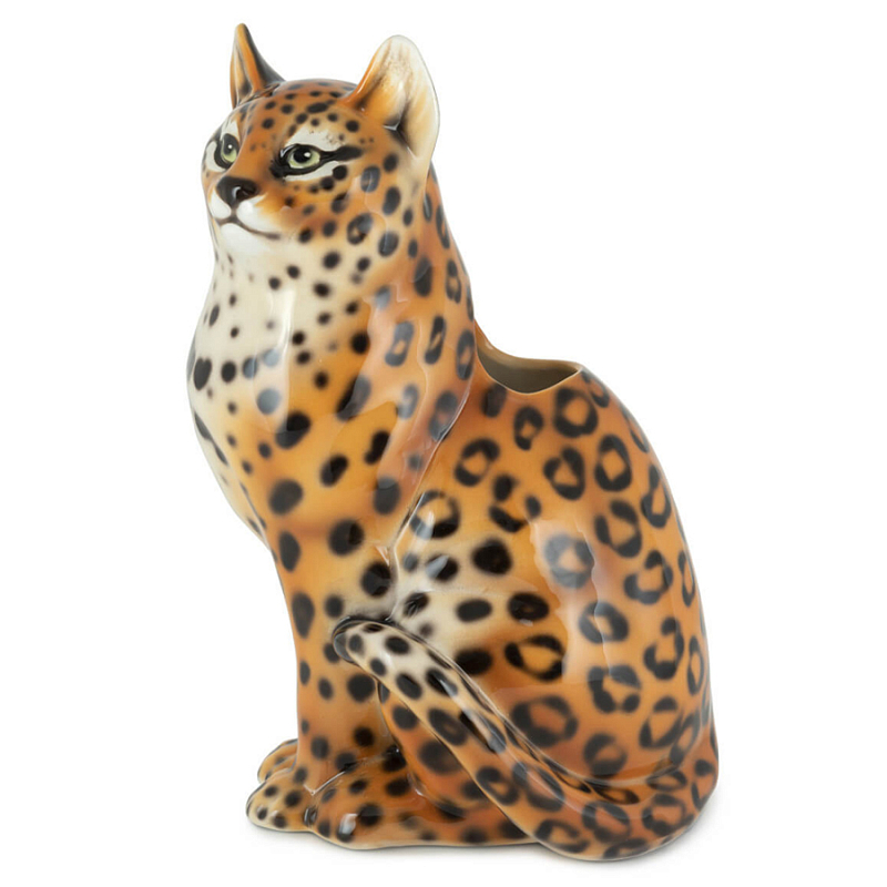 Ваза Abhika VASE CAT Коричневый Ваза Abhika VASE CAT Коричневый в Челябинске | Loft Concept