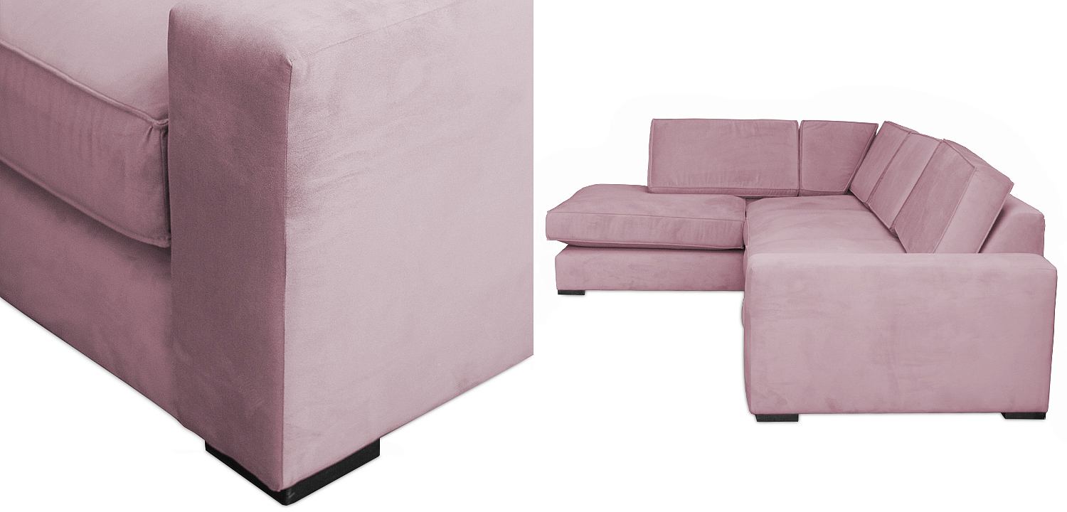 Диван угловой Lombardi Sofa вялая роза Диван угловой Lombardi Sofa вялая роза - Loft-Concept в Челябинске