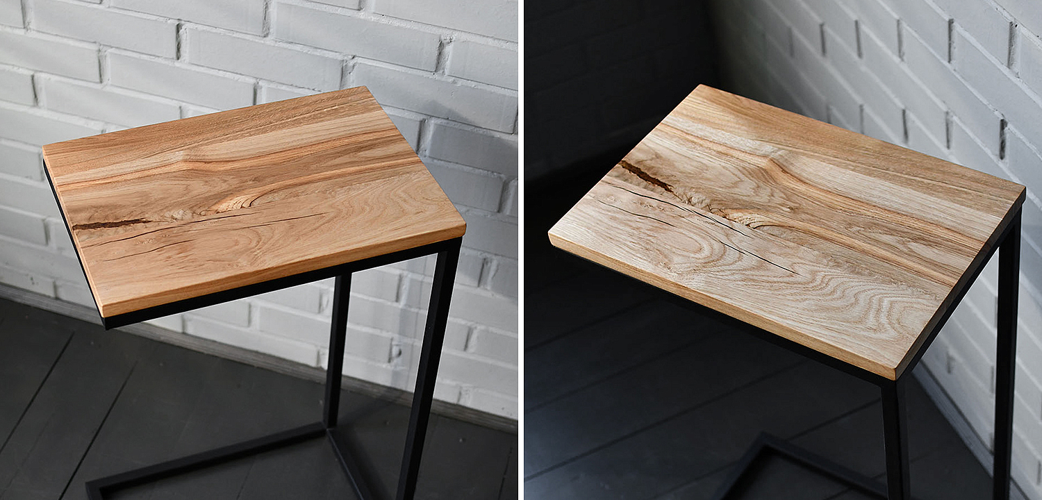 Приставной стол Hanson Industrial Metal Rust Side Table Приставной стол Hanson Industrial Metal Rust Side Table - Loft-Concept в Челябинске