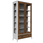 Витрина из массива бука двухдверная Tasteful Furniture варинант исполнения - 1 | Loft Concept в Челябинске