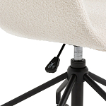 Вращающееся кресло с обивкой букле Boucle Office Chair варинант исполнения - 4 | Loft Concept в Челябинске