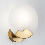 Бра с плафоном из камня в форме диска Ricci Stone Wall Lamp варинант исполнения - 2 | Loft Concept в Челябинске