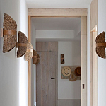 Бра плетеное из ротанга Chainmail варинант исполнения - 3 | Loft Concept в Челябинске