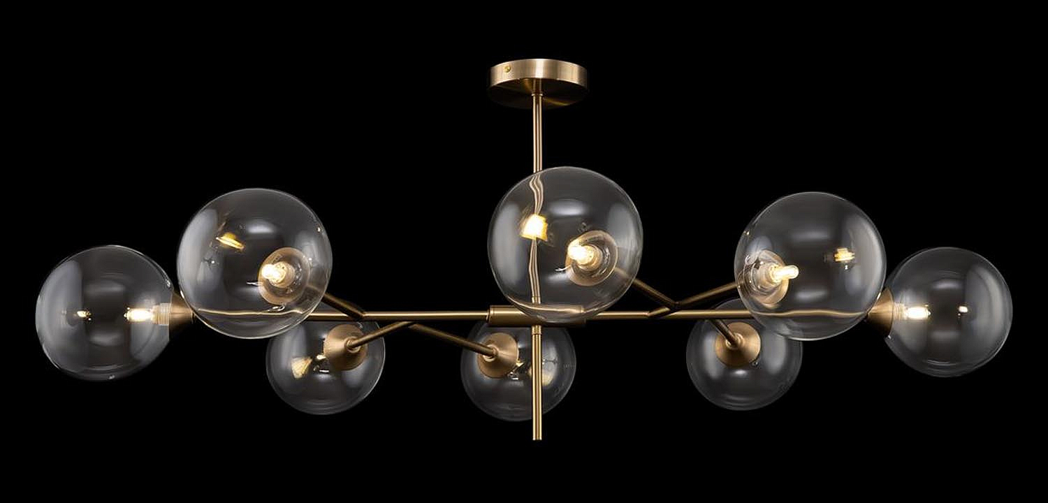 Потолочная люстра Gallotti & Radice Leaf Bronze 8 Потолочная люстра Gallotti & Radice Leaf Bronze 8 - Loft-Concept в Челябинске