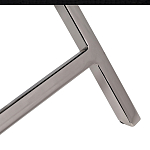 Стол сервировочный кожаный с декором в виде золотистой фигуркой лося Embodiment of Style варинант исполнения - 4 | Loft Concept в Челябинске