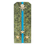 Сувенир Погон Старший Лейтенант ВДВ из натурального камня змеевик Souvenir Epaulets варинант исполнения - 1 | Loft Concept в Челябинске