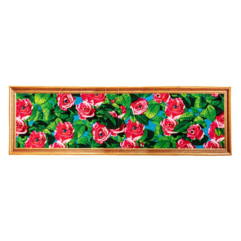 Коврик Seletti Roses With Eyes Мульти Коврик Seletti Roses With Eyes Мульти в Челябинске | Loft Concept