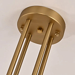 Люстра CANELLE Round Chandelier 8 Modern Brass варинант исполнения - 3 | Loft Concept в Челябинске